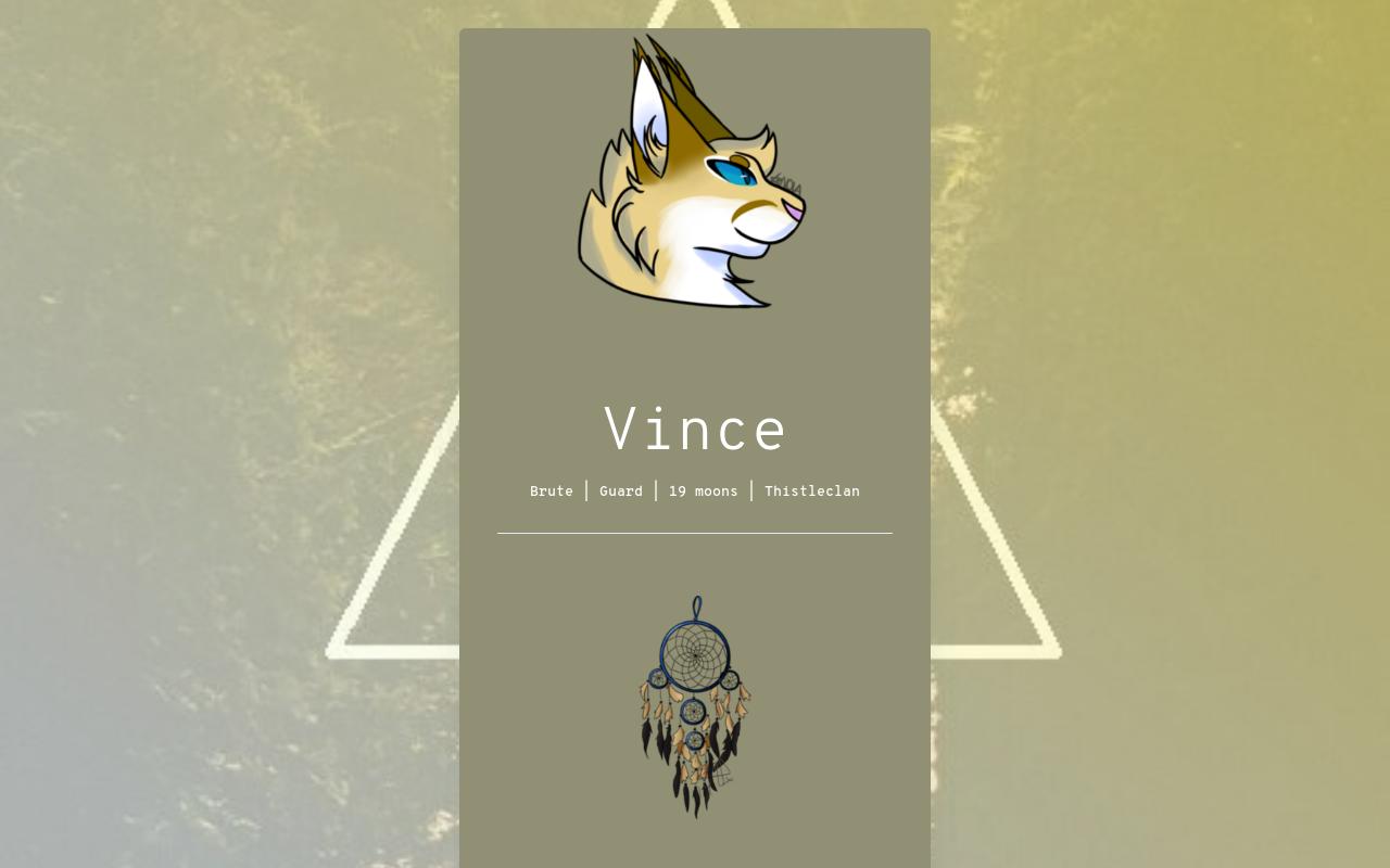 Carrd profile picture for @vineyard